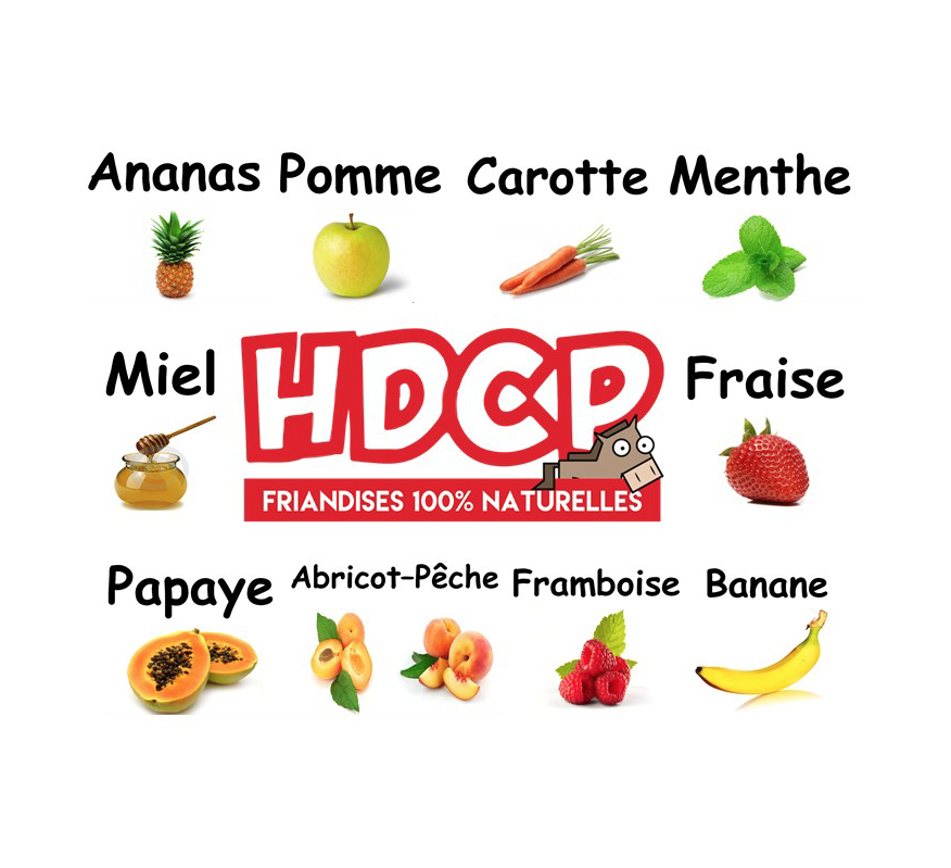 HDCP Friandises 3 litres - Matériel de pansage 