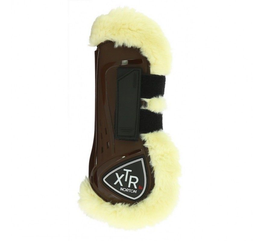 NORTON XTR Tendon Boots with synthetic sheepskin