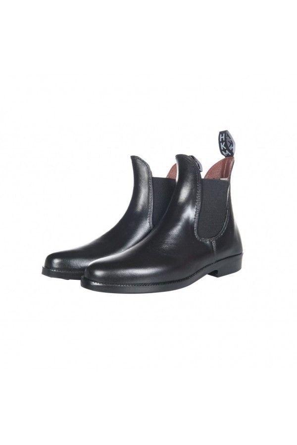 HKM Black Jodhpur rubber boots