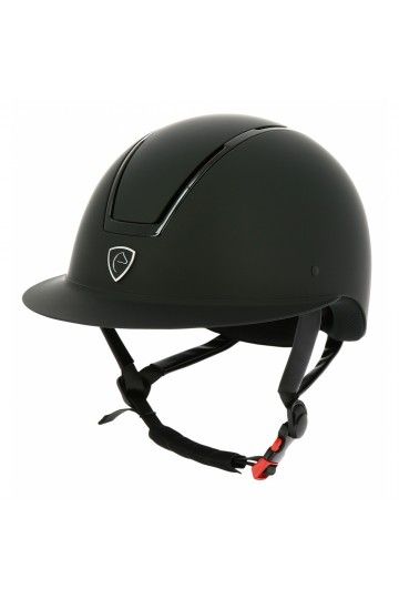 EQUITHEME Helmet Glint Mat Black
