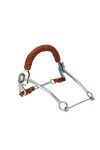 Hackamore braided leather noseband