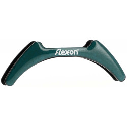 FLEX-ON Pair of magnetic stickers green composite/aluminium