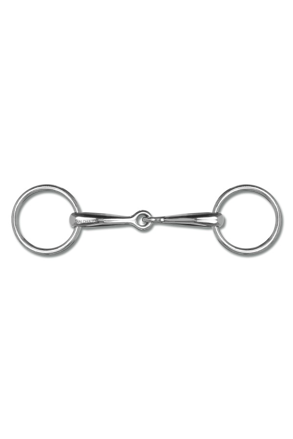 WALDHAUSEN Pony snaffle bit stainless-steel solid