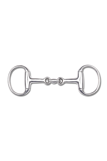 WALDHAUSEN Pony eggbutt snaffle bit double-jointed solid