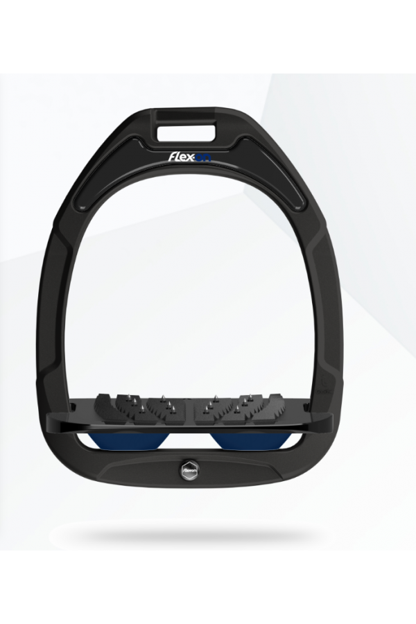 FLEX-ON Green Composite stirrups - Ultragrip inclined plate range - black/black/dark blue