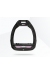 FLEX-ON Safe-On Ultragrip inclined plate safety stirrup - Black / Plum