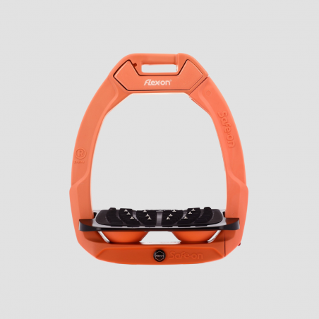 FLEX-ON Safe-On Etrier de sécurité plateau incliné Ultragrip - Abricot - Edition limitée