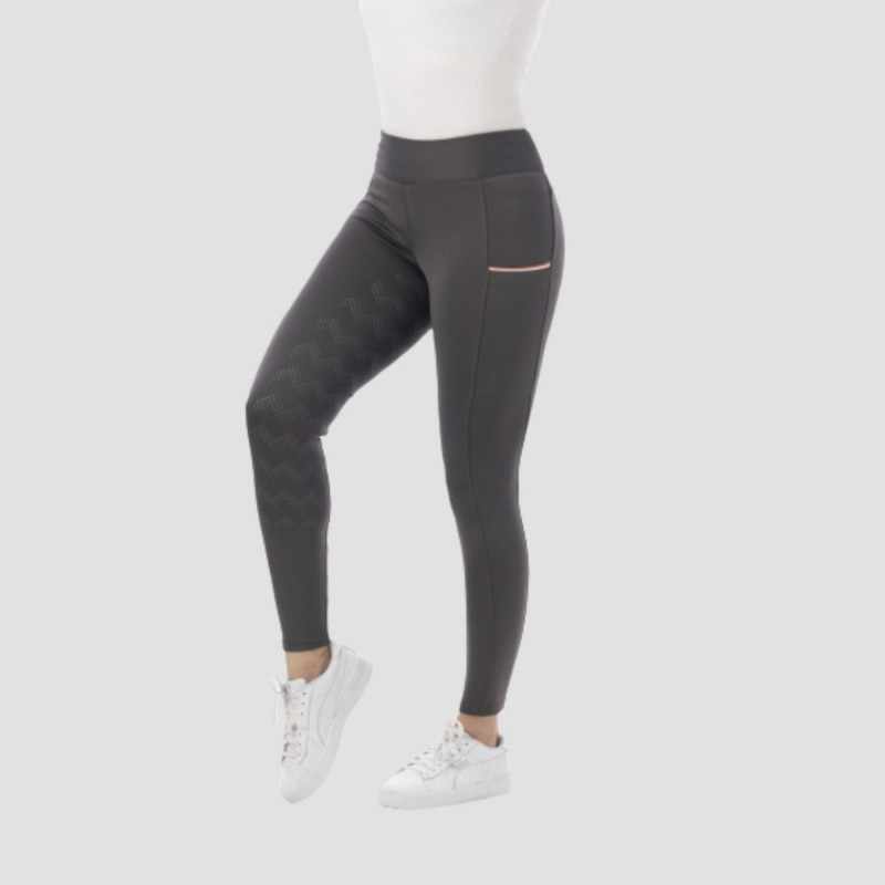 EQUITHEME Hose Legging Agadir Boden Silikon Kinder