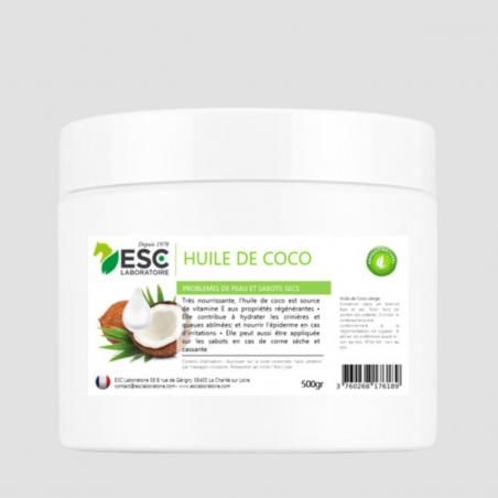 ESC LABORATOIRE Huile de coco – Problèmes de peau et sabots secs cheval