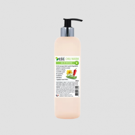 ESC LABORATOIRE Chili warm gel - Horse muscle preparation - With arnica and warming essential oils