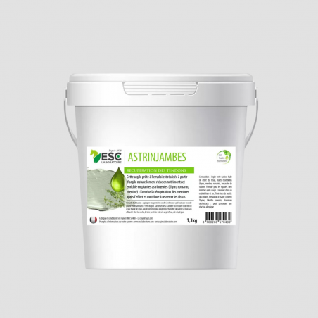ESC LABORATOIRE Astrinjambes - Recovery and engorgement of horse tendons - Clay enriched with essential oils