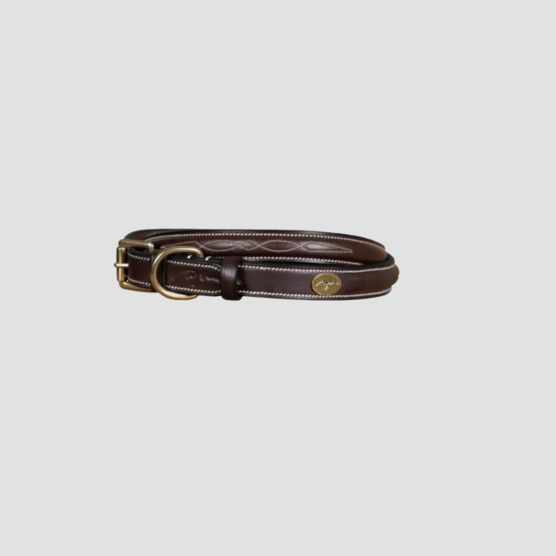 DY'ON Collier pour Chien avec Surpiqure Décorative