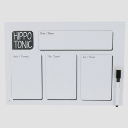 Rationsplatte Hippo-Tonic + Filz - Sattlerei - Foolfashion.ch