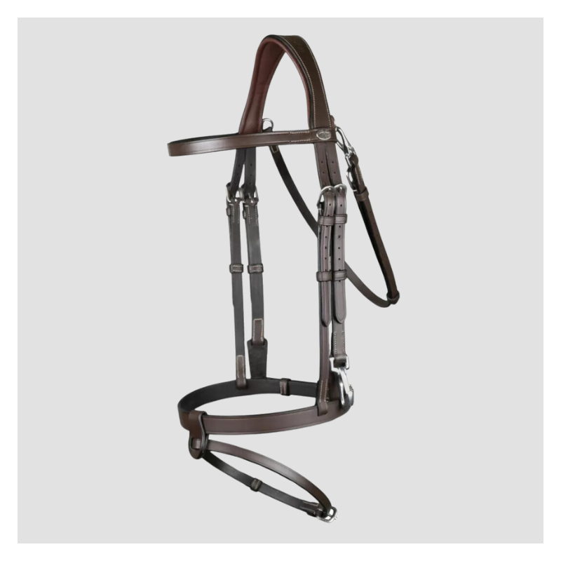 DY'ON Flat Leather Bridle With Snap Hooks - DY'ON - Foolfashion.ch