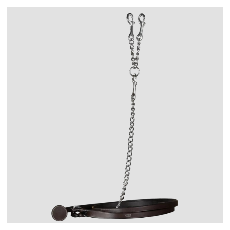 DY'ON Leather Lanyard With Chain