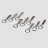 SAMSHIELD Crystal fabric key ring