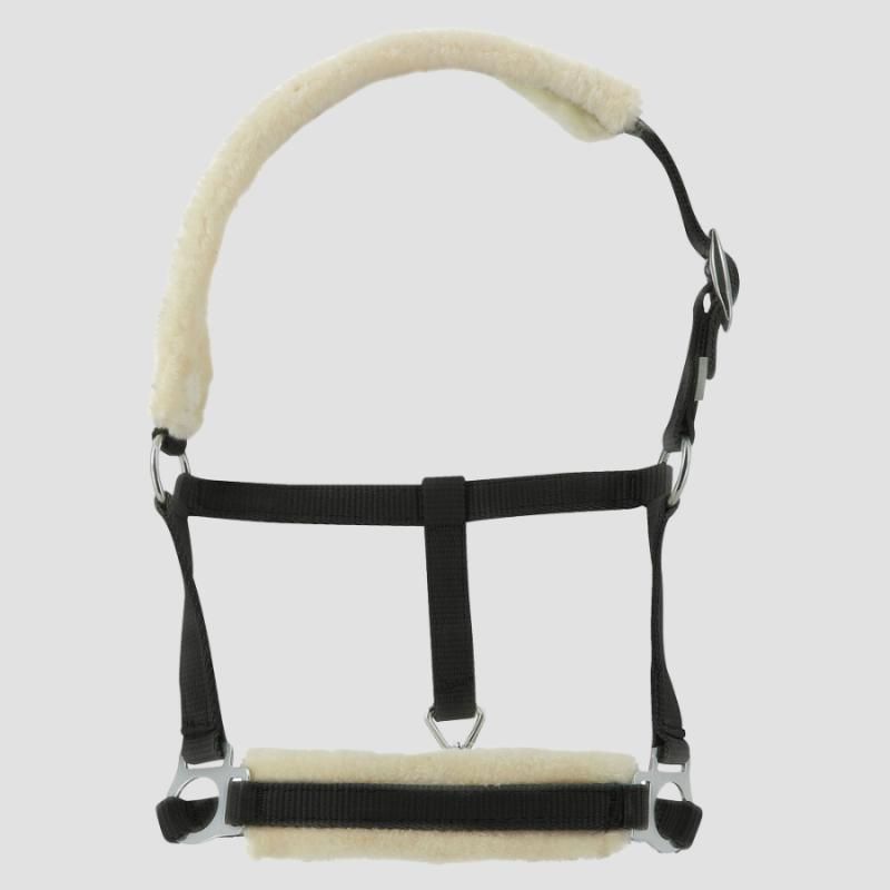 RIDING WORLD Foal Halter Synthetic Sheepskin - RIDING WORLD - Foolfashion.ch