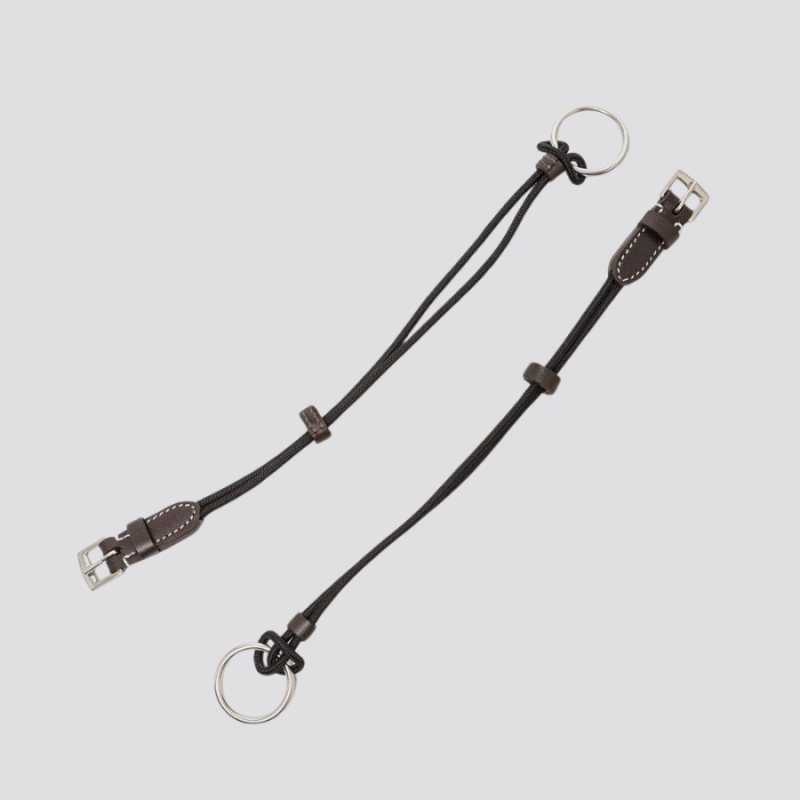 METALAB Montants de releveur cuir et corde
