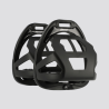 FLEX-ON Etrier Green Composite Junior avec Cage Noir / Noir / Noir