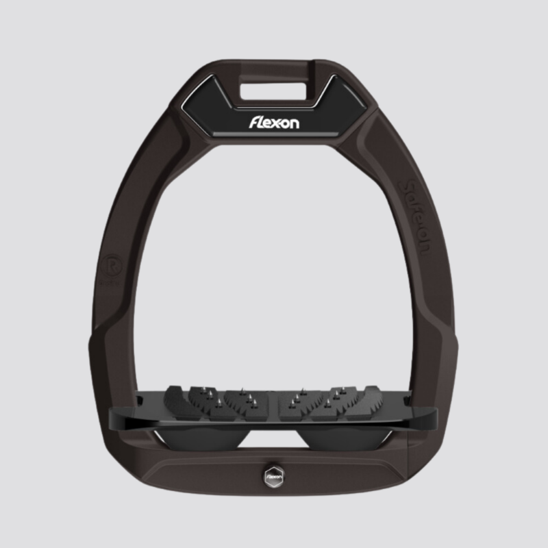 FLEX-ON Safe-On Etrier de sécurité plateau plat Ultragrip - Noir / Noir / Noir