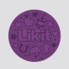 LIKIT Tapis de léchage Graze maze violet