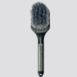 HIPPOTONIC Hufbürste Hippo-Tonic Glossy Silber - EQUITHEME - Foolfashion.ch