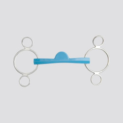 METALAB Verstellbares Gebiss Flexi Medium 3 Ringe Halbmond - METALAB - Foolfashion.ch