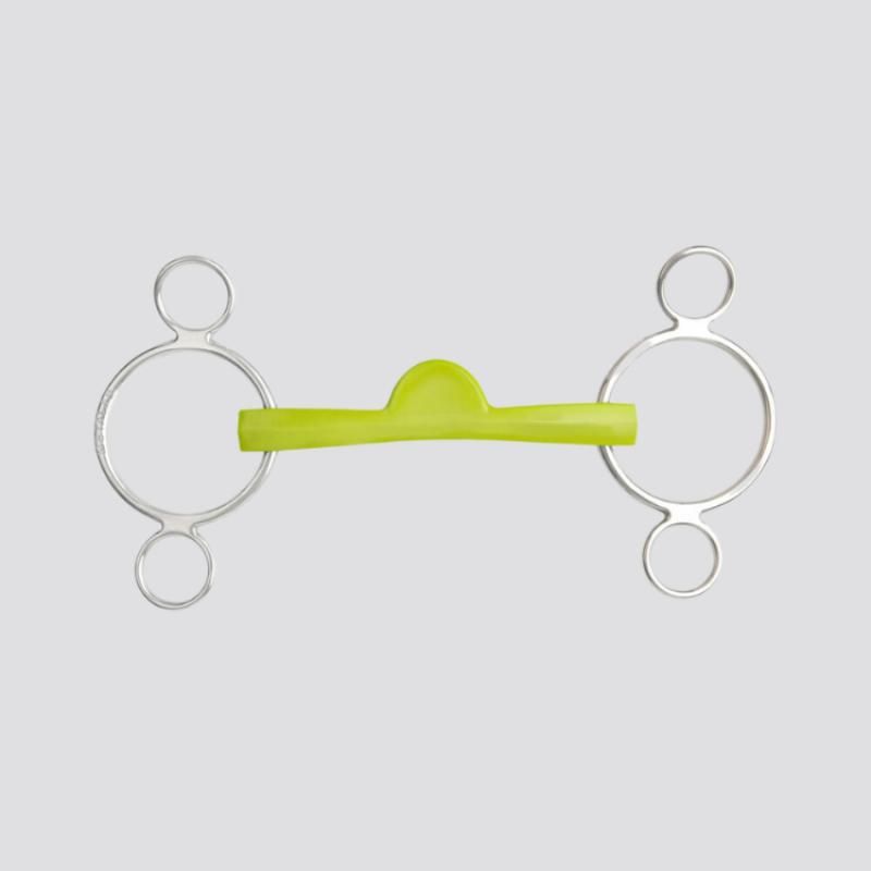 METALAB Verstellbares Gebiss Flexi Soft 3 Ringe Halbmond - METALAB - Foolfashion.ch