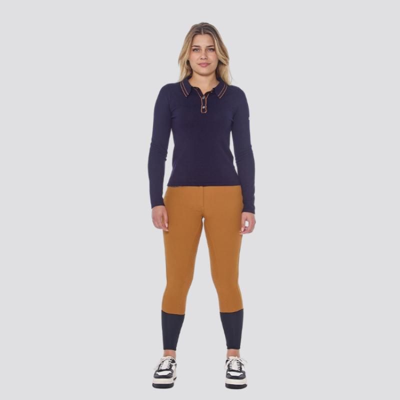 HARCOUR Popi Polo ML Femme 