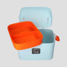 EQUITHEME - Boite de pansage Scooby Hippo Tonic Bleu
