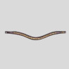 HFI Stirnband Wave Leder/Strass - Foolfashion.ch