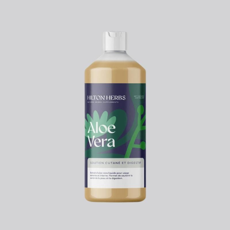 Hilton Herbs Aloé Vera 1 litre : soutien cutané et digestif