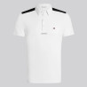 TOMMY HILFIGER Turnier-Poloshirt Hamilton OPTIC WHITE - TOMMY HILFIGER - Foolfashion.ch