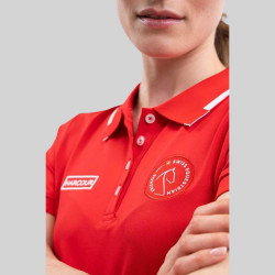 SWISS EQUESTRIAN FRIENDS Polo Femme Douve