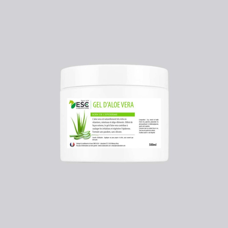 ESC LABORATOIRE Gel d'Aloe Vera - Soin de l'Epiderme - Irritations