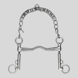 FEELING Saumur Pump Bit Short Branches Satin
