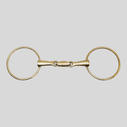 FEELING mors 2 grands anneaux Anatomic maillechort