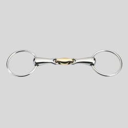 FEELING Gebiss 2 Ringe Anatomic doppelt gebrochen aus Cyprium