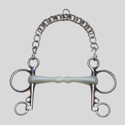 Straight Pelham Flexi bit