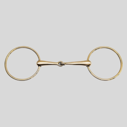 FEELING Mors 2 grands anneaux maillechort