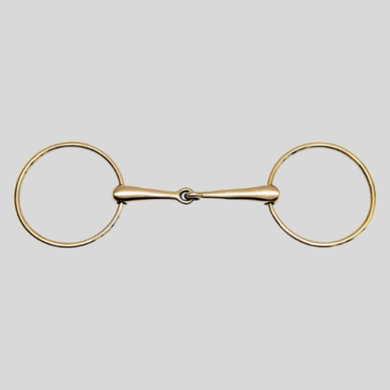 FEELING Gebiss 2 große Ringe Neusilber