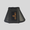KENTUCKY Cloches Mouton Noir Cuir Noir
