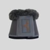 KENTUCKY Sheepskin leather bells grey grey