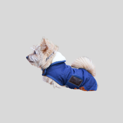 KENTUCKY Dog blanket navy