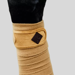 KENTUCKY Velvet mustard polo bandage