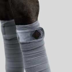 KENTUCKY Velvet polo bandage grey