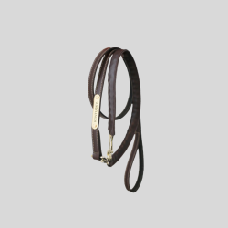 KENTUCKY Leather Covered Chain Lead