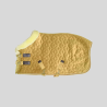 KENTUCKY Couverture Show Rug Velvet 160gr moutarde