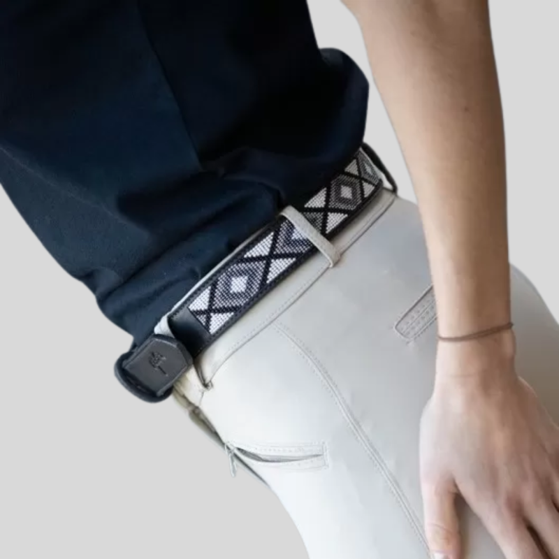 Penelope Ceinture pearl en cuir avec perles - Equipement du cavalier - Foolfashion.ch