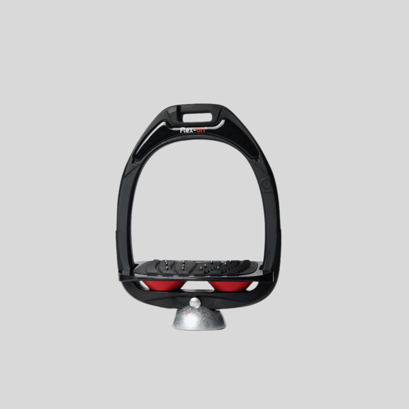 FLEX-ON Green Composite stirrups - Ultragrip inclined plate range - black/black/red